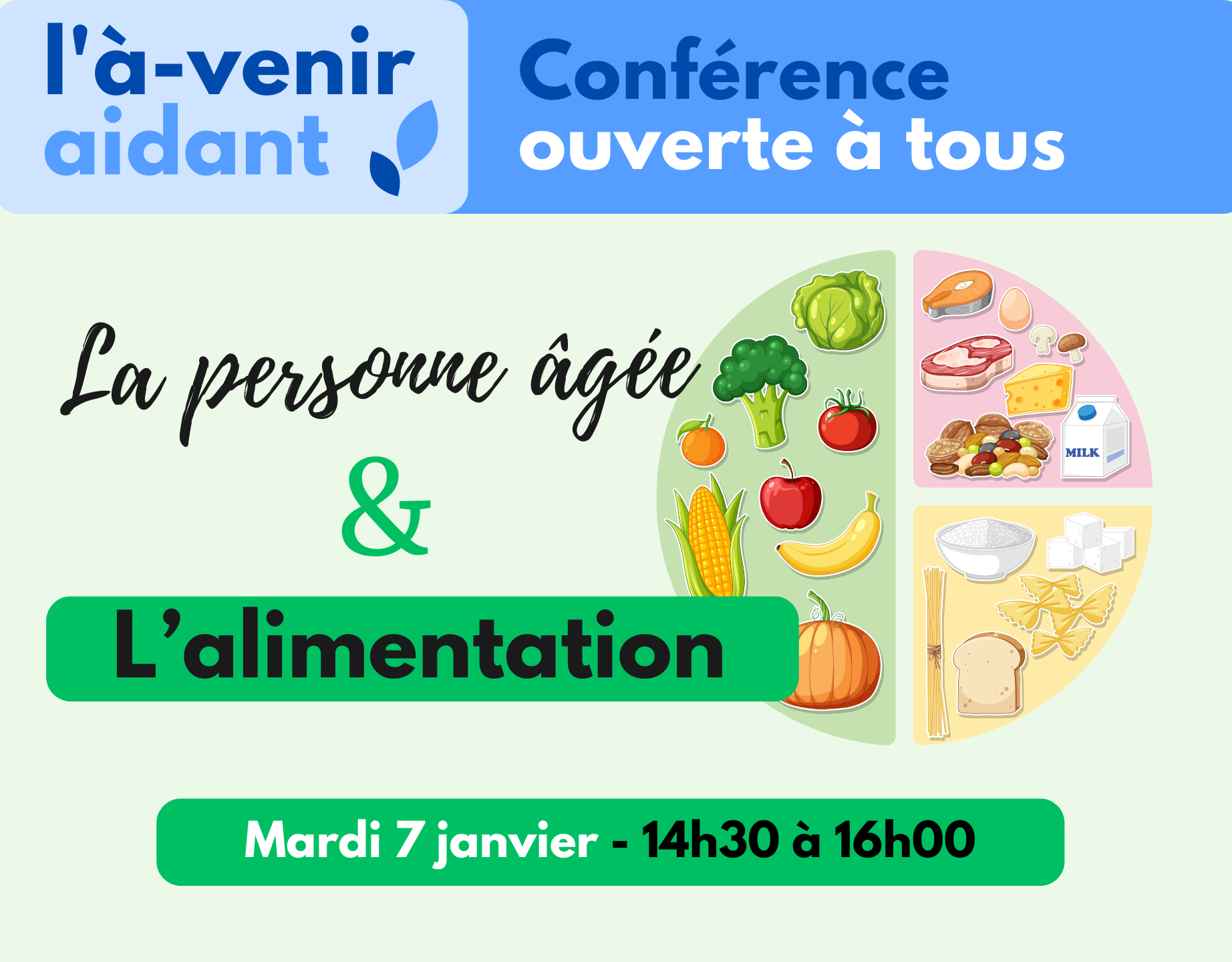 L’à-venir aidant : la personne âgée et l’alimentation